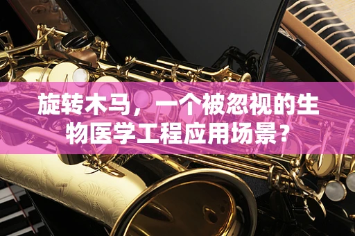 旋转木马，一个被忽视的生物医学工程应用场景？