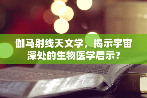伽马射线天文学，揭示宇宙深处的生物医学启示？