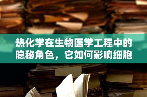 热化学在生物医学工程中的隐秘角色，它如何影响细胞治疗？