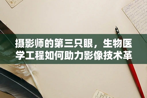 摄影师的第三只眼，生物医学工程如何助力影像技术革新？