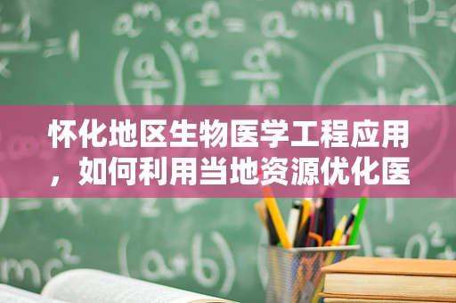怀化地区生物医学工程应用，如何利用当地资源优化医疗健康服务？