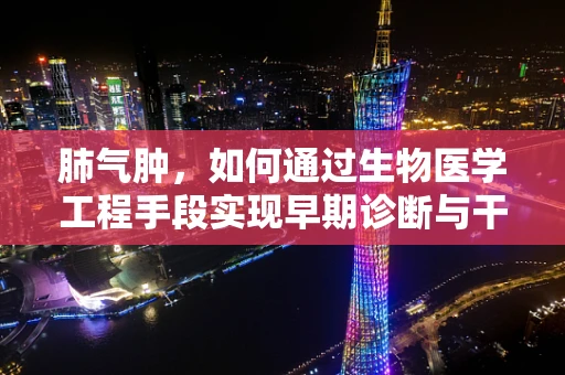 肺气肿，如何通过生物医学工程手段实现早期诊断与干预？