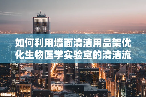如何利用墙面清洁用品架优化生物医学实验室的清洁流程？