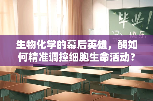 生物化学的幕后英雄，酶如何精准调控细胞生命活动？