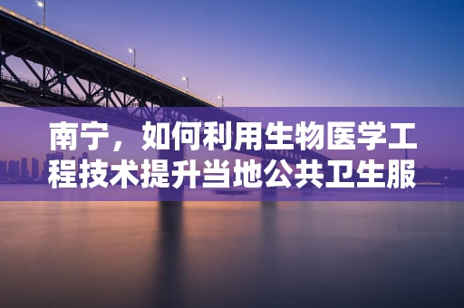 南宁，如何利用生物医学工程技术提升当地公共卫生服务？