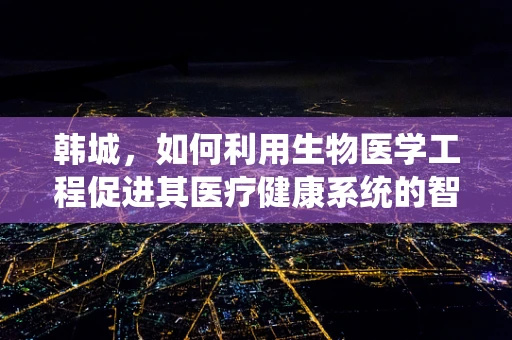 韩城，如何利用生物医学工程促进其医疗健康系统的智能化升级？