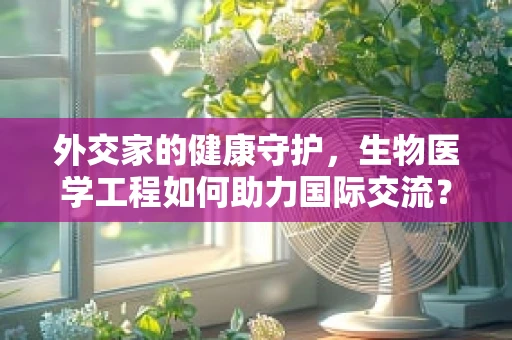 外交家的健康守护，生物医学工程如何助力国际交流？