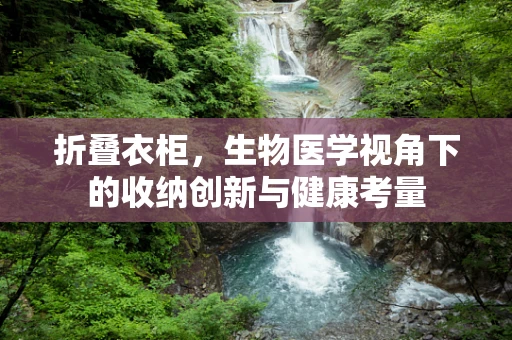 折叠衣柜，生物医学视角下的收纳创新与健康考量