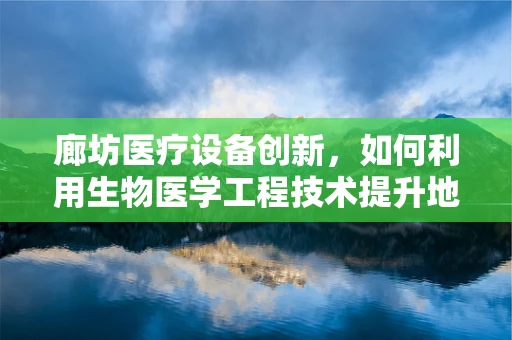廊坊医疗设备创新，如何利用生物医学工程技术提升地区医疗服务？