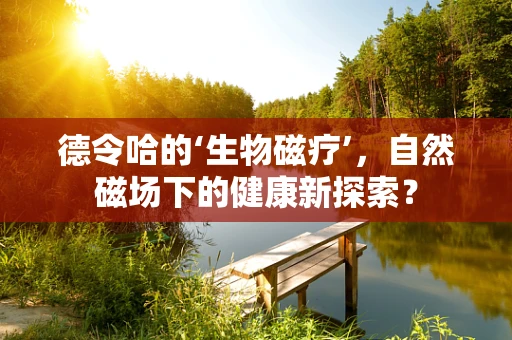 德令哈的‘生物磁疗’，自然磁场下的健康新探索？