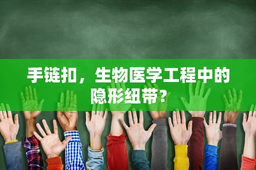 手链扣，生物医学工程中的隐形纽带？