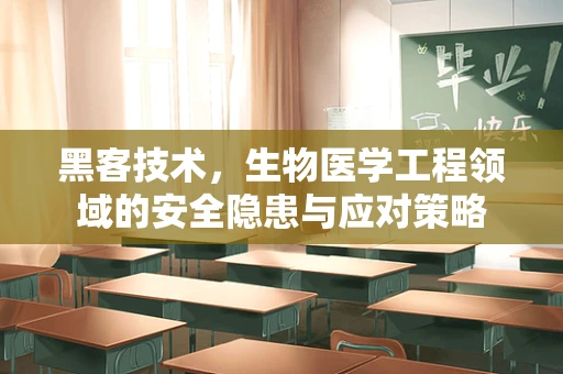 黑客技术，生物医学工程领域的安全隐患与应对策略