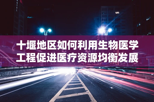十堰地区如何利用生物医学工程促进医疗资源均衡发展？