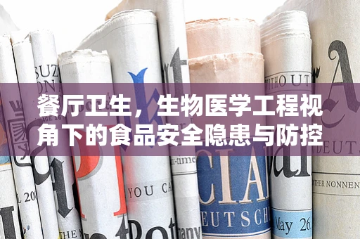 餐厅卫生，生物医学工程视角下的食品安全隐患与防控策略