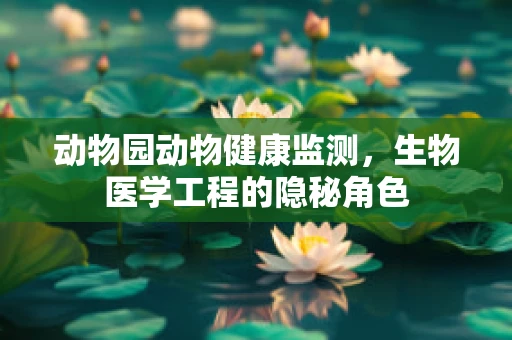 动物园动物健康监测，生物医学工程的隐秘角色