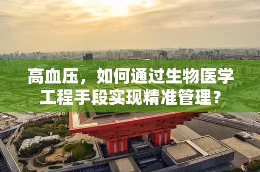 高血压，如何通过生物医学工程手段实现精准管理？