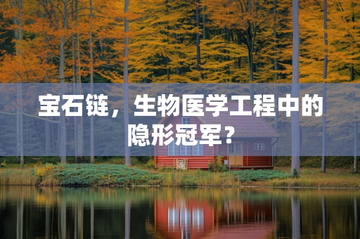 宝石链，生物医学工程中的隐形冠军？