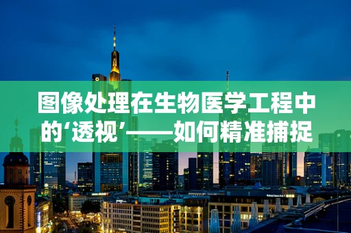 图像处理在生物医学工程中的‘透视’——如何精准捕捉细胞微结构？
