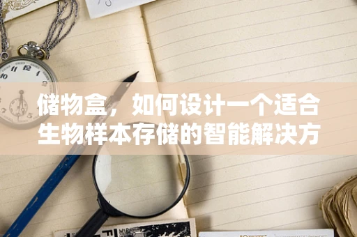 储物盒，如何设计一个适合生物样本存储的智能解决方案？