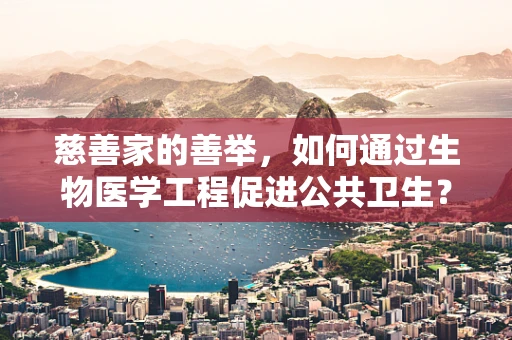 慈善家的善举，如何通过生物医学工程促进公共卫生？