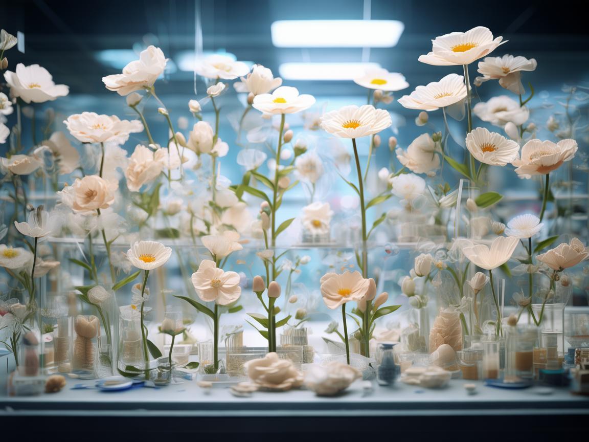 假花在生物医学工程中的潜在应用，从装饰到治疗的新视角？