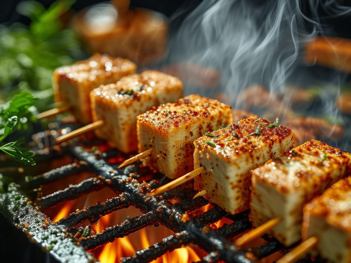 烤豆腐串,生物医学视角下的营养与健康考量 烤豆腐串,生物医学视角下的营养与健康考量